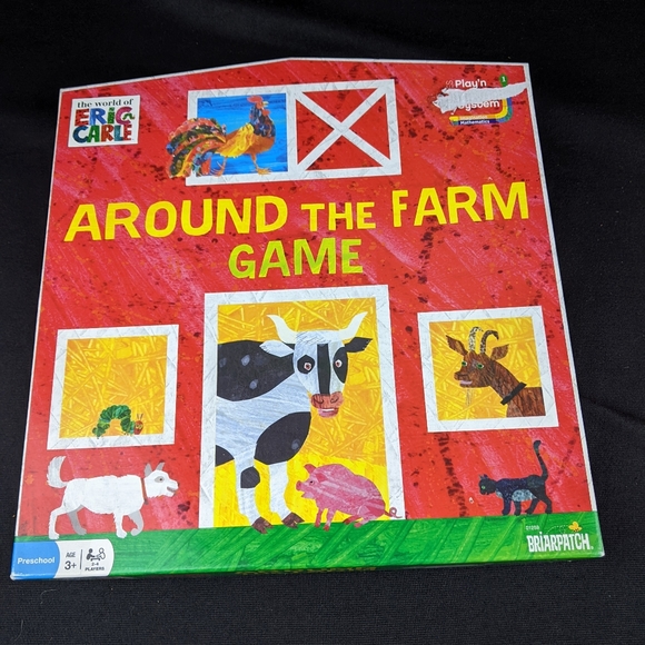 Toys Euc Eric Carle Around The Farm Game Poshmark